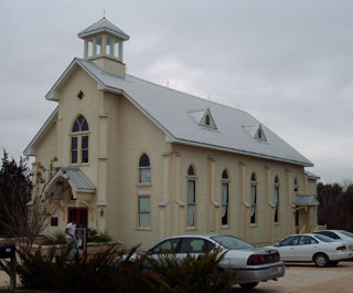 Round Top Library, formerly a Lutheran Church