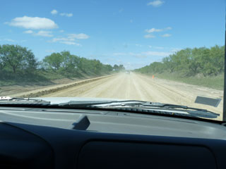 Highway 283 construction