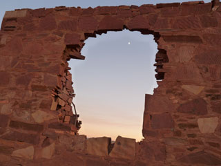 Meteor Crater Ruins along Route 66