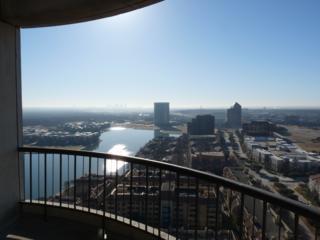 From our balcony at the Omni Mandalay with Dallas on the horizon in the distance