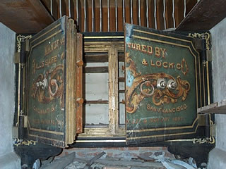 Old Safe at ghost town of Bodie. Not related, just interesting...