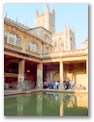 The Roman baths of Bath, England (of course)