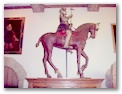 The Lumley Horseman, dating to the late 1500s. Amazing piece of sculpture at Leeds Castle