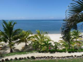 View from the swimming pool of Turquoise Bay Resort