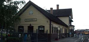 The historic Durango train depot.
