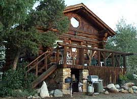 View of the front porch.