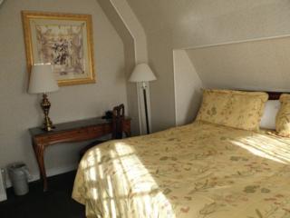 View of bedroom suite at the Eola Hotel