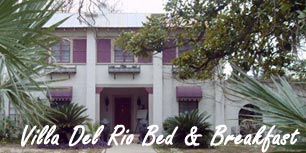 Built around 1887, the Villa Del Rio B&B is a relaxing stay