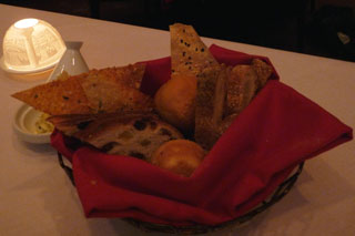 Our entree of a blend of Italian breads