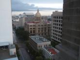 View of Reliant Center in the background from the 12th floor of the Hotel ICON