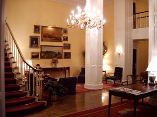 Lobby area of the Lancaster Hotel, Houston, Texas