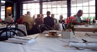 Breakfast at the Bistro in the Lancaster Hotel