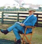 Larry Hagman during reunion show filming - listen to a scene between him and Linda Gray from J.R. Returns