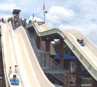 The Downhill Racer at Schlitterbahn Waterpark,New Braunfels,Texas