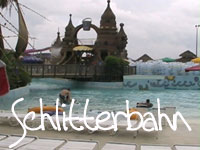 The Rio Beach wave pool in front of Sand Castle Cove