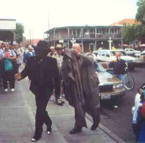 James Brown at Old Town Plaza in Albuquerque