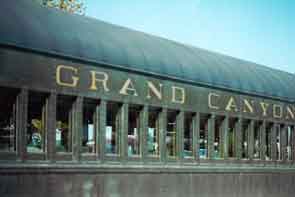 Grand Canyon train at Williams