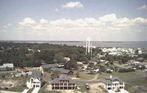 View of Tybee Island from lighthouse