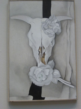 Oil on canvas painting by Georgia O'keeffe in 1932.