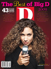 Library Bar notable Aubree-Anna on the cover of D Magazine.