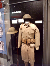 One of the many fascinating exhibits at the National  Museum of the Pacific War.